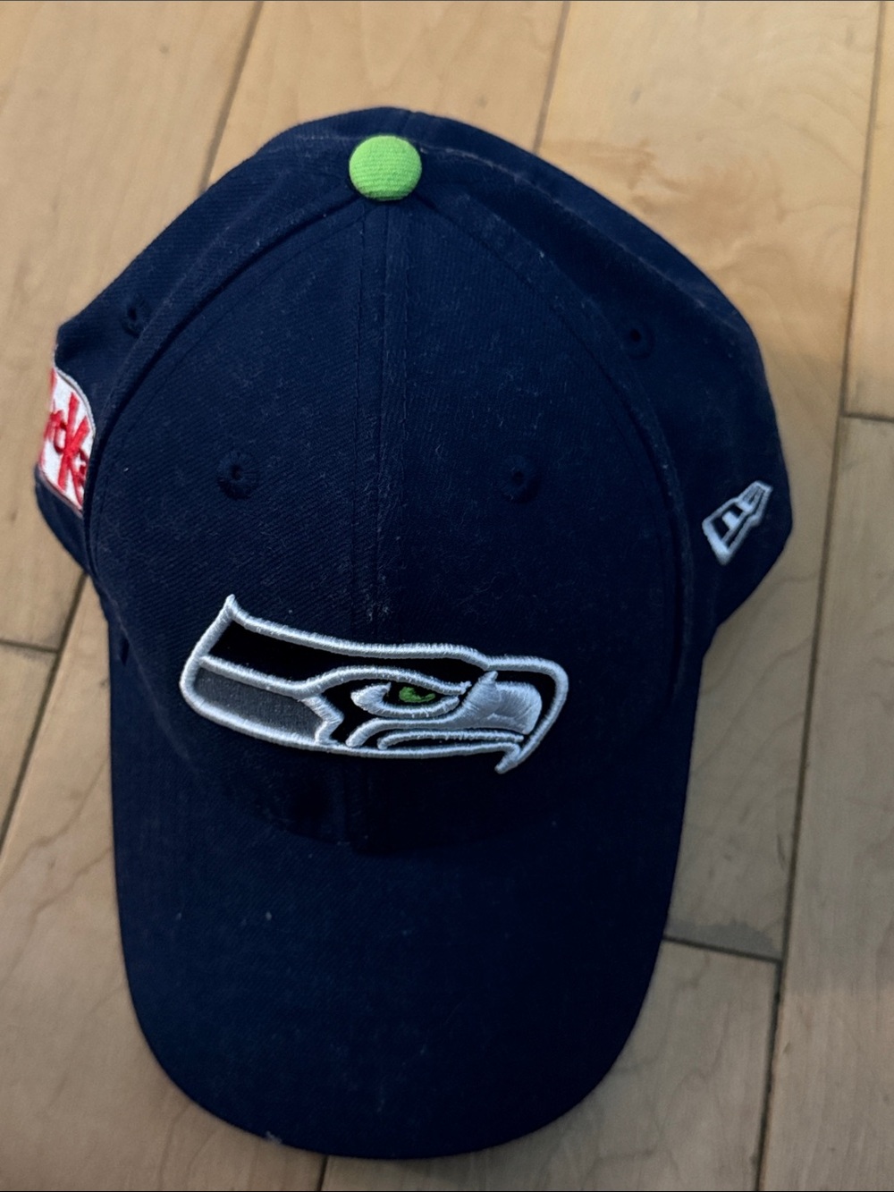 New Era Navy and Green Seattle Seahawks Cap